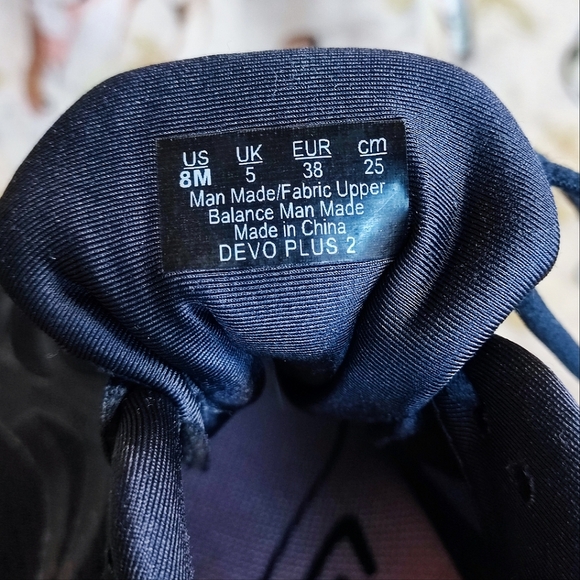 RYKA Devotion Plus 2 Size 8 Women's Athletic Walking Shoes Pre-Loved Blue Peach - Picture 12 of 14